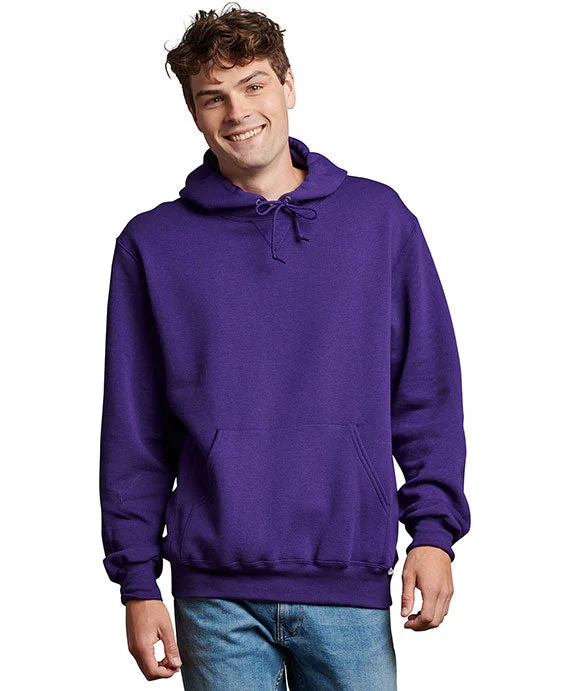 695HBM - Russell Athletic Unisex Dri-Power® Hooded Sweatshirt | Purple