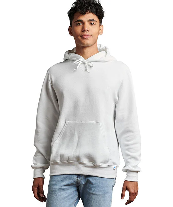 695HBM - Russell Athletic Unisex Dri-Power® Hooded Sweatshirt | White