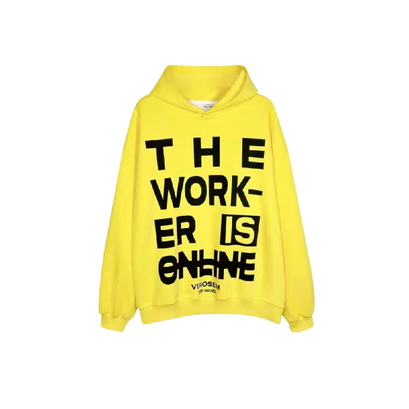 Women's pullover hoodie with a side slit for a modern and relaxed fit⚡6Kull | CLASSIC LETTER HOODIE Women's pullover hoodie with a side slit for a modern and relaxed fit⚡6Kull | CLASSIC LETTER HOODIE