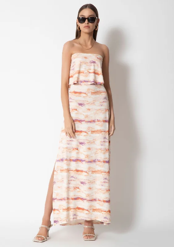 Long - Sleeve Women Dress in Velvet for a Luxurious Winter LookAeryn Maxi