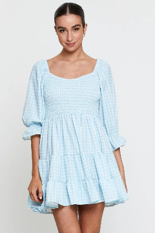 Maxi Women Dress with Floral Print for a Bohemian VibeCheck Fit And Flare Dress Long Sleeve Sweetheart Neck