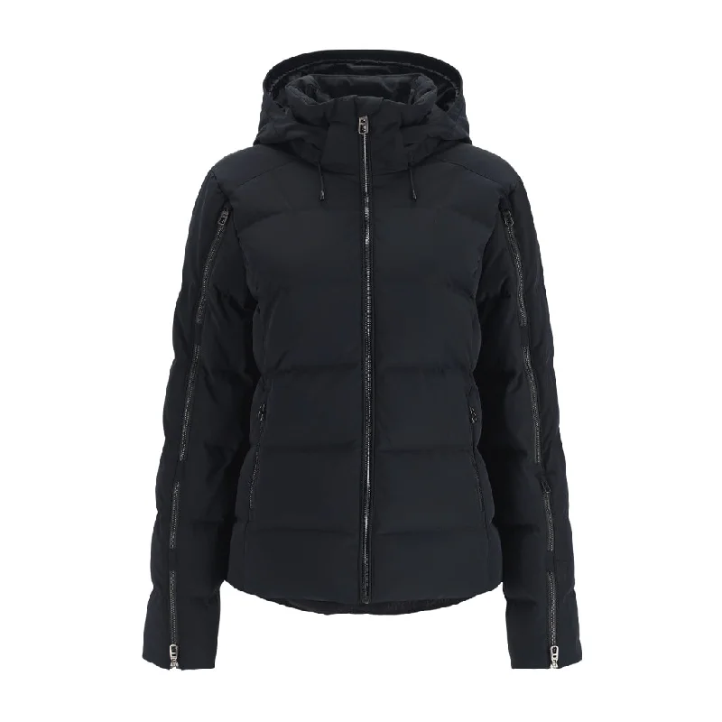 Women's cropped down jackets in bold colors for a sporty and fashionable winter outfitWomens Falline - Black (2022) Women's cropped down jackets in bold colors for a sporty and fashionable winter outfitWomens Falline - Black (2022)