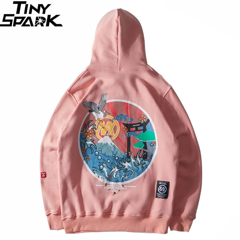 Women's mock - neck sweatshirt made of moisture - wicking material for fitness useThe Tiny Spark- Harajuku Fleece Hoodie Women's mock - neck sweatshirt made of moisture - wicking material for fitness useThe Tiny Spark- Harajuku Fleece Hoodie