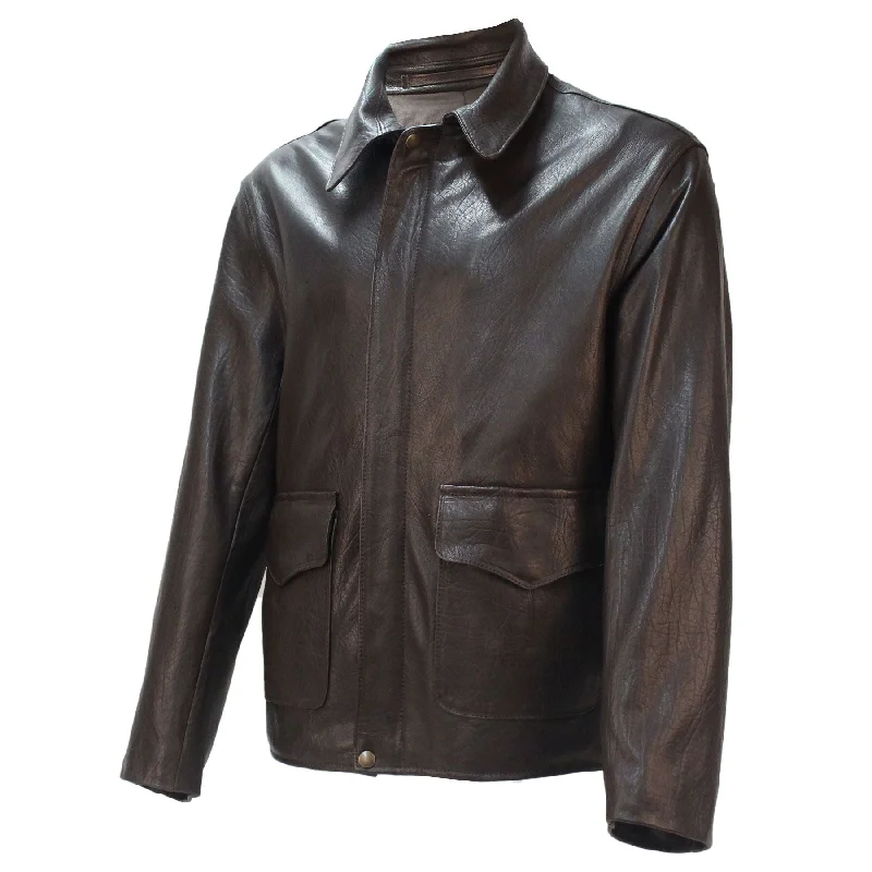 Women's military - style jackets with epaulets for a tough and fashionable appearanceLast Crusade/Crystal Skull Jacket in Washed Lambskin Women's military - style jackets with epaulets for a tough and fashionable appearanceLast Crusade/Crystal Skull Jacket in Washed Lambskin