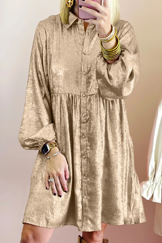 Ball Gown Women Dress with a Full Skirt for a Princess - like LookMaria Mini Shirt Dress