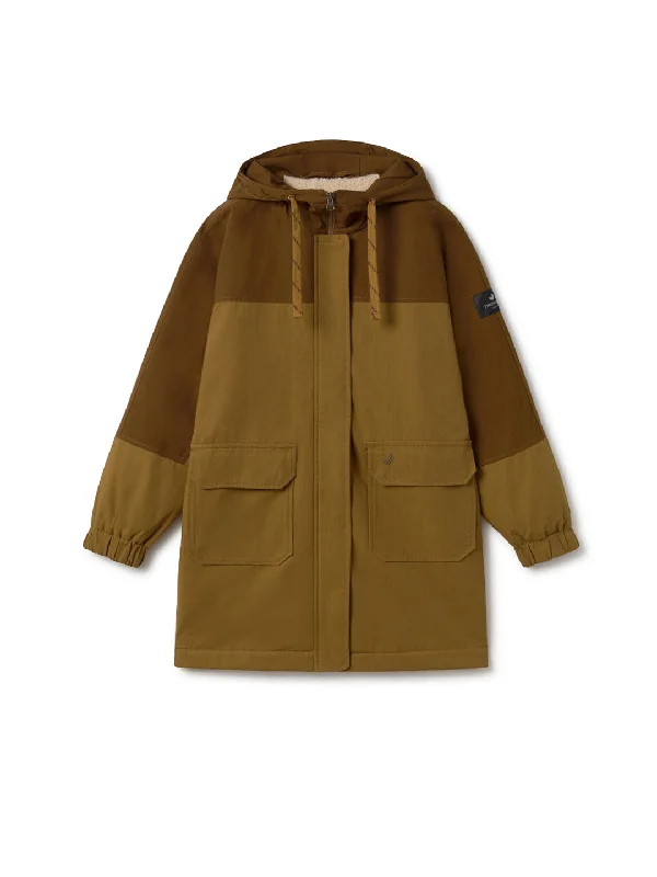 Women's long - length wool blend jackets for a warm and stylish winter lookOrlok - Block Colour Mustard Women's long - length wool blend jackets for a warm and stylish winter lookOrlok - Block Colour Mustard