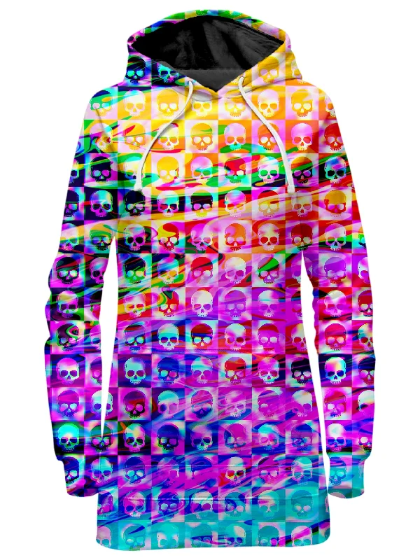 Women's fleece - lined hoodie with thumbholes for warmth in winterSkull Fam Purple Hoodie Dress Women's fleece - lined hoodie with thumbholes for warmth in winterSkull Fam Purple Hoodie Dress