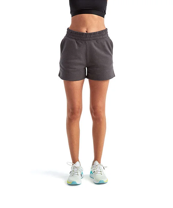 Women's zip - up sweatshirt in pastel blue for a soft and stylish outfitTD062 - TriDri Ladies Maria Jogger Shorts | Charcoal Women's zip - up sweatshirt in pastel blue for a soft and stylish outfitTD062 - TriDri Ladies Maria Jogger Shorts | Charcoal