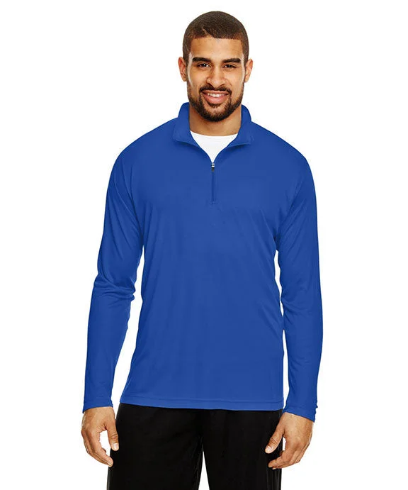 TT31 - Team 365 Mens Zone Performance Quarter-Zip Shirt | Sport Royal