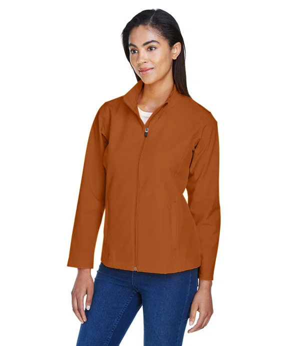 TT80W - Team 365 Ladies Leader Soft Shell Jacket | Sport Burnt Orange