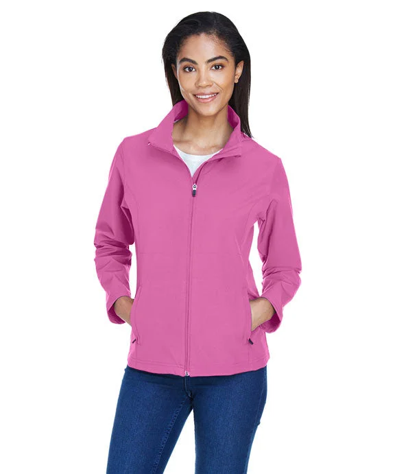 TT80W - Team 365 Ladies Leader Soft Shell Jacket | Sport Charity Pink