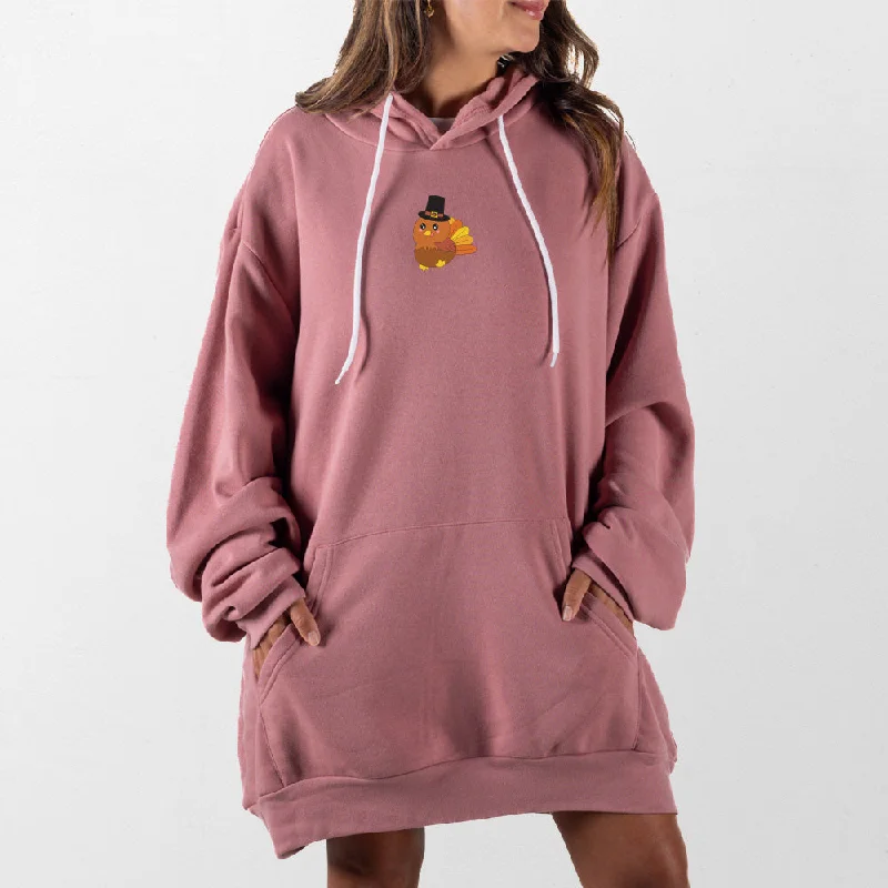 Women's sweatshirt with a mesh panel insert for breathability during workoutsTurkey Tim Giant Hoodie Women's sweatshirt with a mesh panel insert for breathability during workoutsTurkey Tim Giant Hoodie