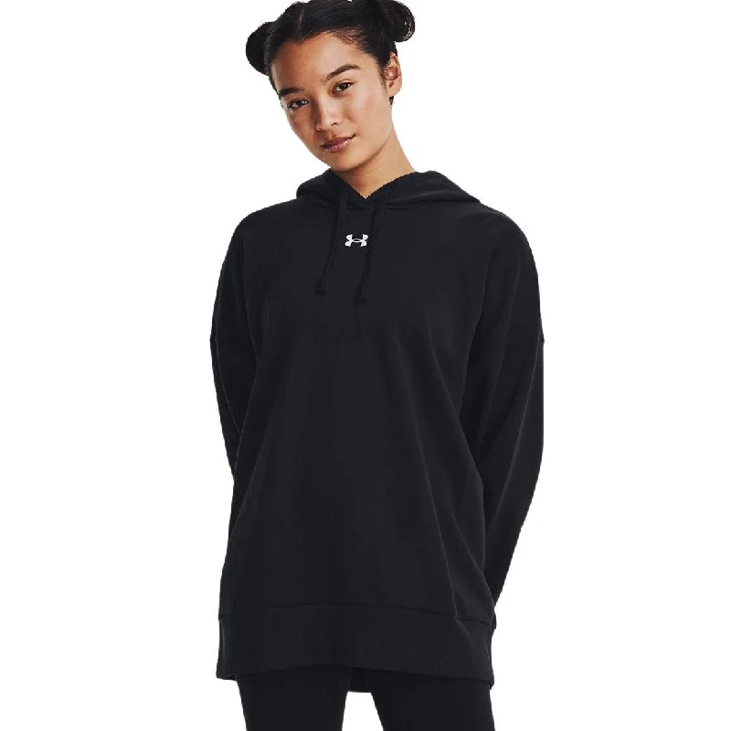 Women's fleece - lined hoodie with thumbholes for warmth in winterUnder Armour Rival Fleece Oversized Hoodie - Women