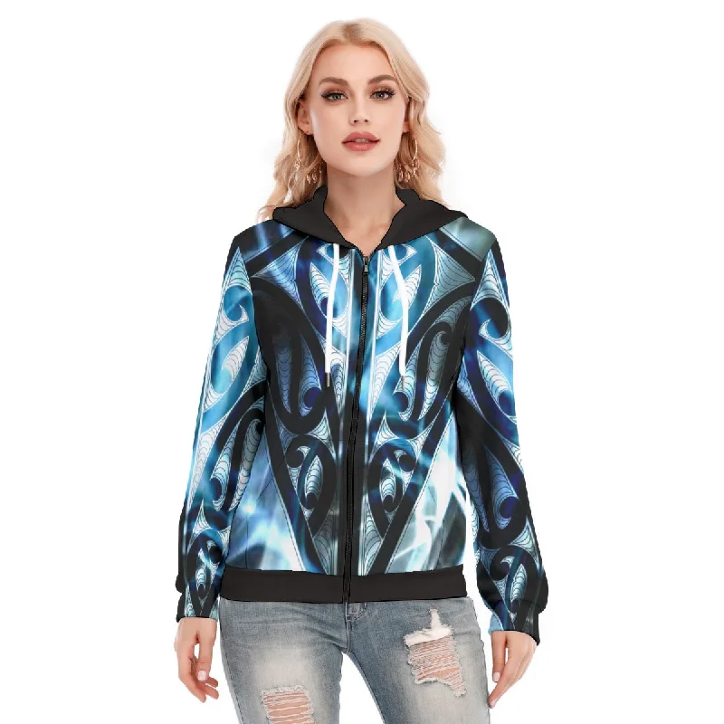 Women's fleece - lined hoodie with thumbholes for warmth in winterUnisex Hoodies