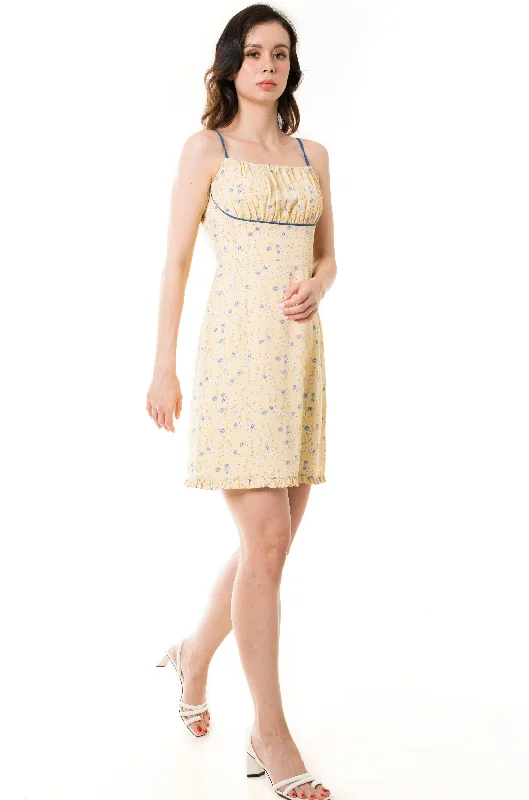 Printed Abstract Women Dress for a Modern and Artistic AppealViola Camisole Short Dress