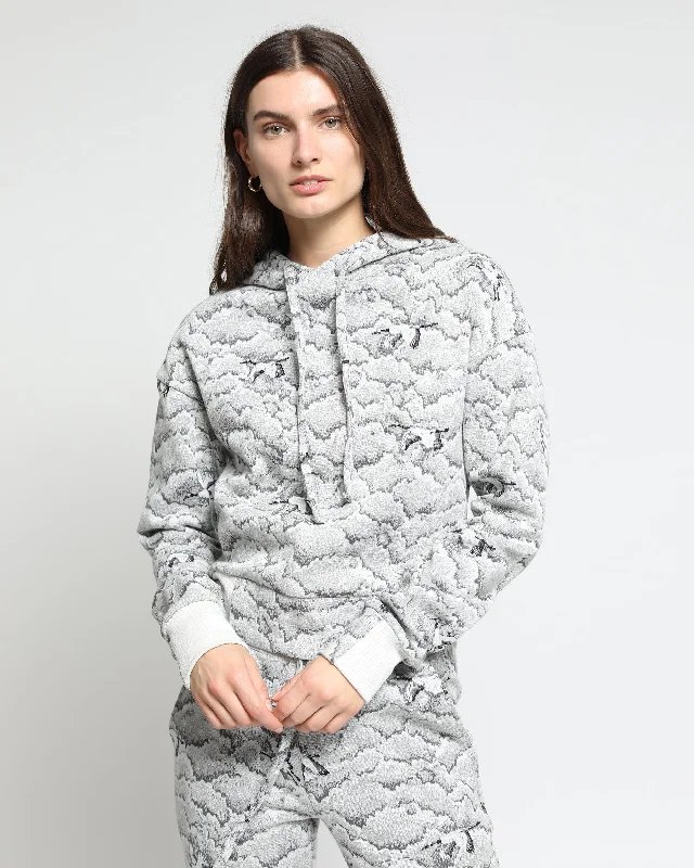 Women's graphic - printed sweatshirt featuring floral patterns for a feminine touchAtmosphere Hyper Reality Knit Hoodie Women's graphic - printed sweatshirt featuring floral patterns for a feminine touchAtmosphere Hyper Reality Knit Hoodie