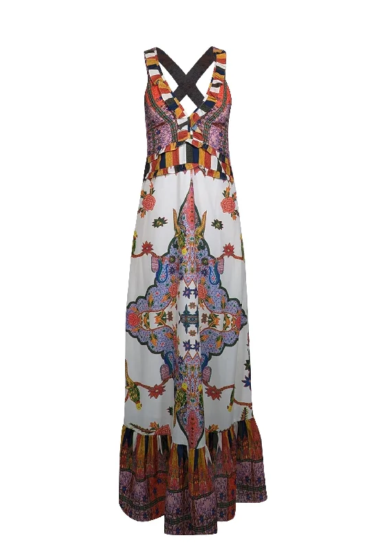 Mermaid - Style Women Dress with a Fitted Silhouette for Special Occasions Mermaid - Style Women Dress with a Fitted Silhouette for Special Occasions Cleobella - White w/ Multicolor Mixed Print Cross Back Maxi Dress Sz M Mermaid - Style Women Dress with a Fitted Silhouette for Special Occasions Mermaid - Style Women Dress with a Fitted Silhouette for Special Occasions Cleobella - White w/ Multicolor Mixed Print Cross Back Maxi Dress Sz M