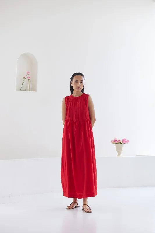 Mermaid - Style Women Dress with a Fitted Silhouette for Special Occasions Mermaid - Style Women Dress with a Fitted Silhouette for Special Occasions Eternal Ties Red Dress