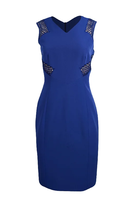Lace - Embellished Women Dress for an Elegant and Sophisticated Appearance Lace - Embellished Women Dress for an Elegant and Sophisticated Appearance Karen Millen - Royal Blue Sleeveless Eyelet Lace Trim Dress Sz 8 Lace - Embellished Women Dress for an Elegant and Sophisticated Appearance Lace - Embellished Women Dress for an Elegant and Sophisticated Appearance Karen Millen - Royal Blue Sleeveless Eyelet Lace Trim Dress Sz 8