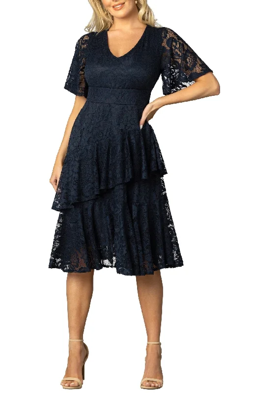 Pleated Women Dress with a Timeless and Elegant Texture Pleated Women Dress with a Timeless and Elegant Texture Lace Affair Cocktail Dress