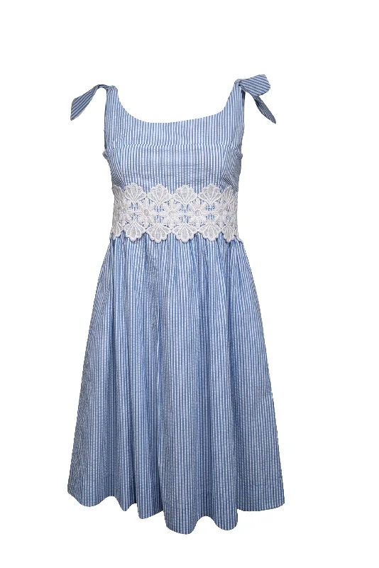 Lace - Embellished Women Dress for an Elegant and Sophisticated Appearance Lace - Embellished Women Dress for an Elegant and Sophisticated Appearance Lilly Pulitzer - Blue & White Striped Seersucker Dress w/ Lace Trim Sz 4 Lace - Embellished Women Dress for an Elegant and Sophisticated Appearance Lace - Embellished Women Dress for an Elegant and Sophisticated Appearance Lilly Pulitzer - Blue & White Striped Seersucker Dress w/ Lace Trim Sz 4