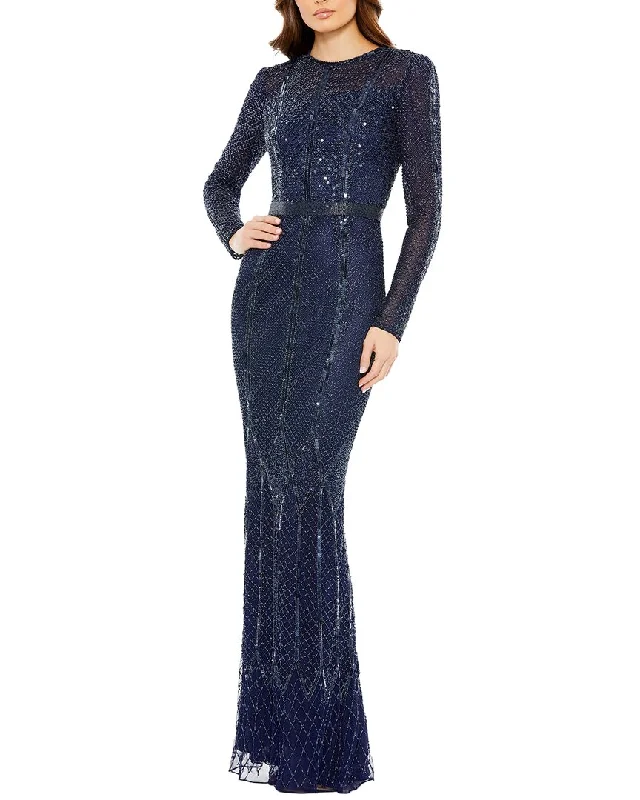 Wrap - Style Women Dress with Adjustable Fit for All Body Types Wrap - Style Women Dress with Adjustable Fit for All Body Types Mac Duggal Embellished Illusion High-Neck Gown Wrap - Style Women Dress with Adjustable Fit for All Body Types Wrap - Style Women Dress with Adjustable Fit for All Body Types Mac Duggal Embellished Illusion High-Neck Gown