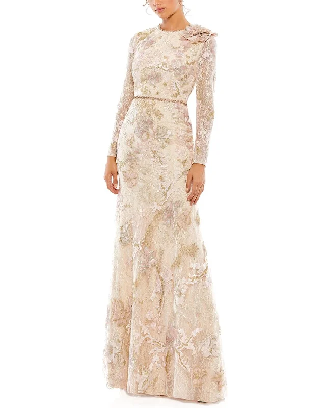 Mini Women Dress with a Short Hem for a Young and Trendy Style Mini Women Dress with a Short Hem for a Young and Trendy Style Mac Duggal Floral Embroidered Lace Trumpet Gown