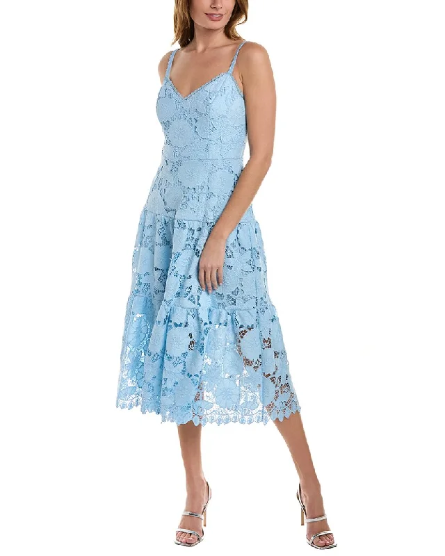 Printed Abstract Women Dress for a Modern and Artistic Appeal Printed Abstract Women Dress for a Modern and Artistic Appeal Marchesa Notte Lace Midi Dress
