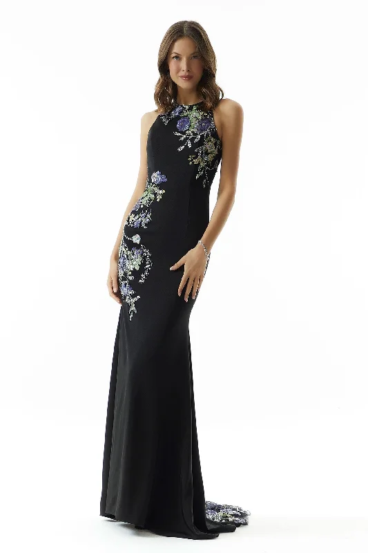 Printed Abstract Women Dress for a Modern and Artistic Appeal Printed Abstract Women Dress for a Modern and Artistic Appeal Morilee 73006