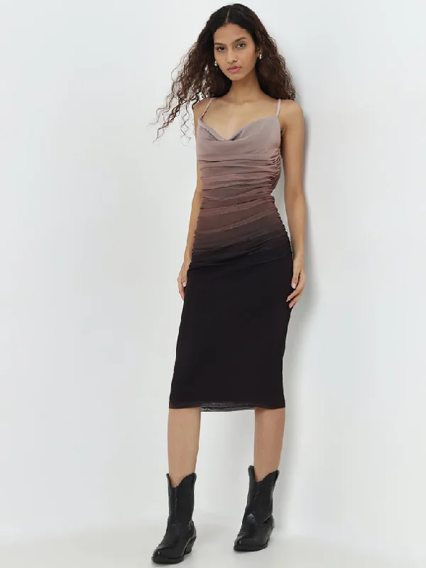 Plus Size Women Dress with a Flattering A - Line Cut for Comfort and Style Plus Size Women Dress with a Flattering A - Line Cut for Comfort and Style Nuon Brown Ombre-Finish Bodycon Dress Plus Size Women Dress with a Flattering A - Line Cut for Comfort and Style Plus Size Women Dress with a Flattering A - Line Cut for Comfort and Style Nuon Brown Ombre-Finish Bodycon Dress