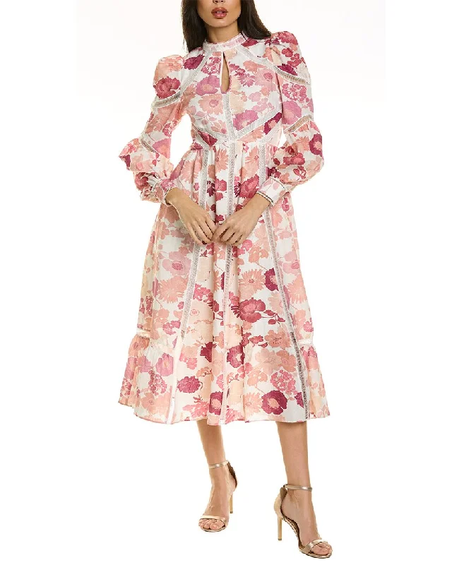Backless Women Dress for a Sexy and Alluring Look at Evening Events Backless Women Dress for a Sexy and Alluring Look at Evening Events Ted Baker Lace Trim Linen Midi Dress
