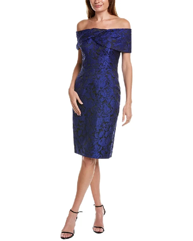 Backless Women Dress for a Sexy and Alluring Look at Evening Events Backless Women Dress for a Sexy and Alluring Look at Evening Events Teri Jon by Rickie Freeman Off-The-Shoulder Sheath Dress