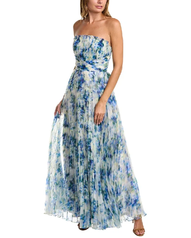 Long - Sleeve Women Dress in Velvet for a Luxurious Winter Look Long - Sleeve Women Dress in Velvet for a Luxurious Winter Look Theia Pleated Organza Ruffle Gown Long - Sleeve Women Dress in Velvet for a Luxurious Winter Look Long - Sleeve Women Dress in Velvet for a Luxurious Winter Look Theia Pleated Organza Ruffle Gown
