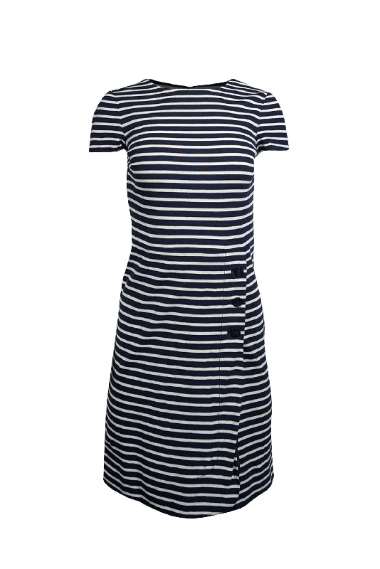 Pleated Women Dress with a Timeless and Elegant Texture Pleated Women Dress with a Timeless and Elegant Texture Tory Burch - Navy & White Striped Short Sleeve Wrap Dress Sz XS Pleated Women Dress with a Timeless and Elegant Texture Pleated Women Dress with a Timeless and Elegant Texture Tory Burch - Navy & White Striped Short Sleeve Wrap Dress Sz XS
