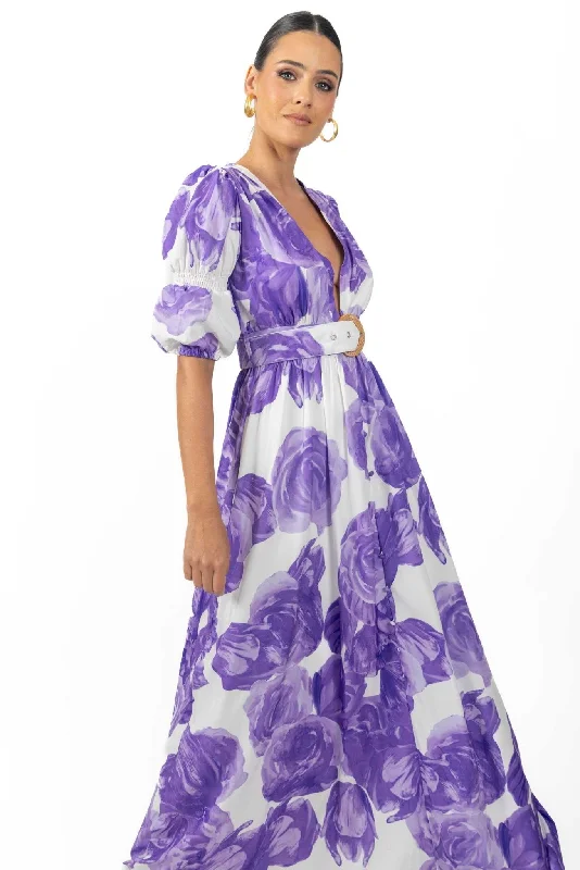 Pleated Women Dress with a Timeless and Elegant Texture Pleated Women Dress with a Timeless and Elegant Texture Verona Maxi Women's Floral Dress Lilac Pleated Women Dress with a Timeless and Elegant Texture Pleated Women Dress with a Timeless and Elegant Texture Verona Maxi Women's Floral Dress Lilac