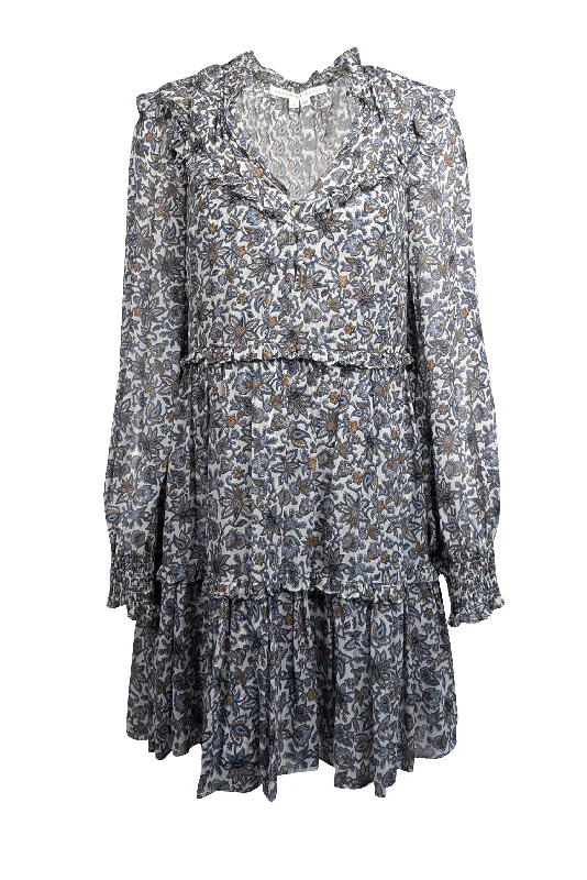 Off - the - Shoulder Women Dress for a Romantic and Feminine Look Off - the - Shoulder Women Dress for a Romantic and Feminine Look Veronica Beard - Ivory w/ Slate Blue & Burnt Orange Floral Print Silk Dress Sz 6 Off - the - Shoulder Women Dress for a Romantic and Feminine Look Off - the - Shoulder Women Dress for a Romantic and Feminine Look Veronica Beard - Ivory w/ Slate Blue & Burnt Orange Floral Print Silk Dress Sz 6