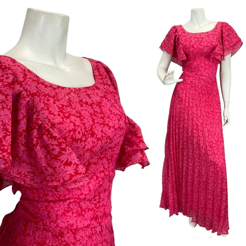 Halter Neck Women Dress to Show Off the Shoulders and Neckline Halter Neck Women Dress to Show Off the Shoulders and Neckline VINTAGE 60s 70s HOT PINK RED FLORAL PSYCHEDELIC BOHO PLEATED MAXI DRESS 12 14 Halter Neck Women Dress to Show Off the Shoulders and Neckline Halter Neck Women Dress to Show Off the Shoulders and Neckline VINTAGE 60s 70s HOT PINK RED FLORAL PSYCHEDELIC BOHO PLEATED MAXI DRESS 12 14