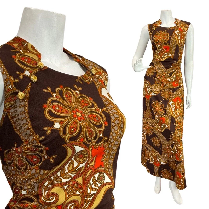 Backless Women Dress for a Sexy and Alluring Look at Evening Events Backless Women Dress for a Sexy and Alluring Look at Evening Events VTG 60s 70s BROWN ORANGE EIGE PSYCHEDELIC FLORAL MOD SLEEVELESS MAXI DRESS 10 12 Backless Women Dress for a Sexy and Alluring Look at Evening Events Backless Women Dress for a Sexy and Alluring Look at Evening Events VTG 60s 70s BROWN ORANGE EIGE PSYCHEDELIC FLORAL MOD SLEEVELESS MAXI DRESS 10 12