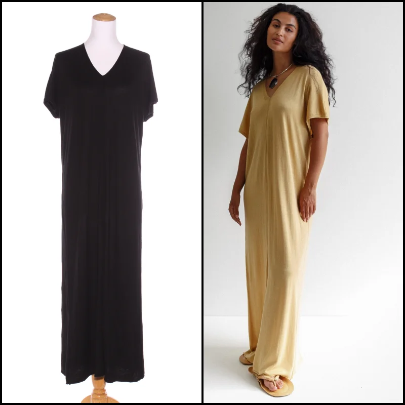 Halter Neck Women Dress to Show Off the Shoulders and Neckline Halter Neck Women Dress to Show Off the Shoulders and Neckline WIXII - Bamboo/cotton maxi knit Pepon dress! 10-12 Halter Neck Women Dress to Show Off the Shoulders and Neckline Halter Neck Women Dress to Show Off the Shoulders and Neckline WIXII - Bamboo/cotton maxi knit Pepon dress! 10-12