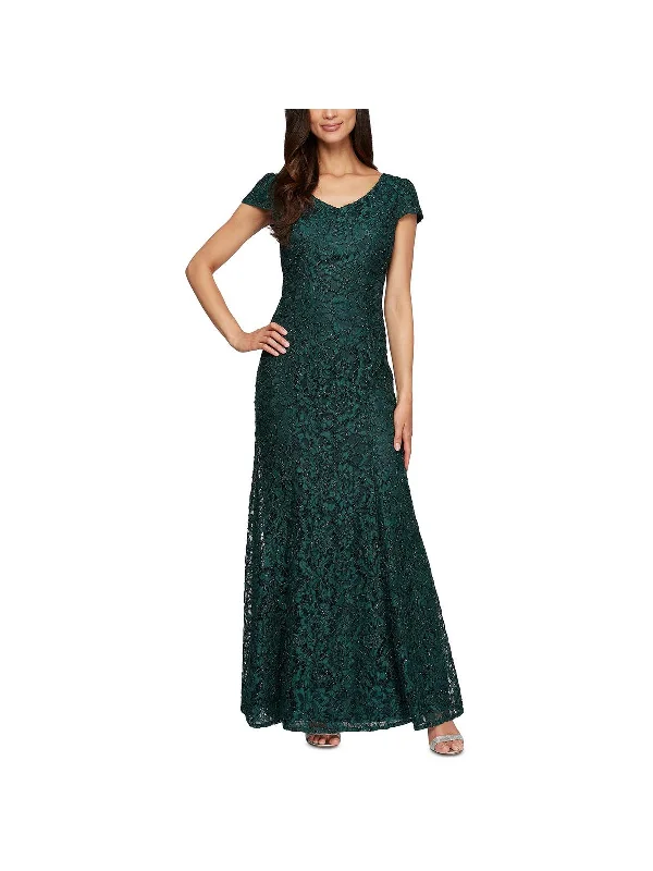 Off - the - Shoulder Women Dress for a Romantic and Feminine Look Off - the - Shoulder Women Dress for a Romantic and Feminine Look Womens Beaded Lace Evening Dress