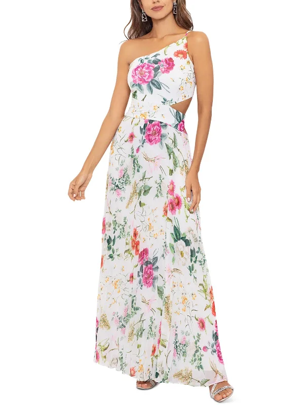 Printed Abstract Women Dress for a Modern and Artistic Appeal Printed Abstract Women Dress for a Modern and Artistic Appeal Womens Chiffon Cut-Out Maxi Dress