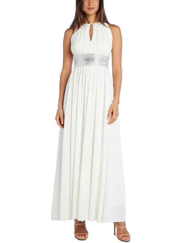 Backless Women Dress for a Sexy and Alluring Look at Evening Events Backless Women Dress for a Sexy and Alluring Look at Evening Events Womens Embellished Keyhole Evening Dress