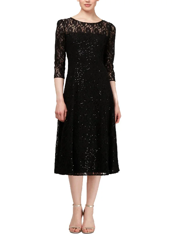 Ruffled Women Dress with Multiple Layers for a Playful and Girly Style Ruffled Women Dress with Multiple Layers for a Playful and Girly Style Womens Sequined Lace Cocktail Dress
