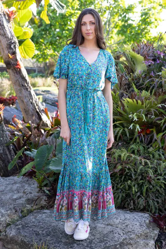 Maxi dresses with beaded embellishments for a fancy and luxurious eventAnnette Maxi Dress Boho