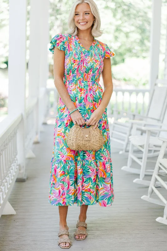 Maxi dresses with embroidered floral motifs for a unique designFeels Like Paradise Green Tropical Maxi Dress Maxi dresses with embroidered floral motifs for a unique designFeels Like Paradise Green Tropical Maxi Dress