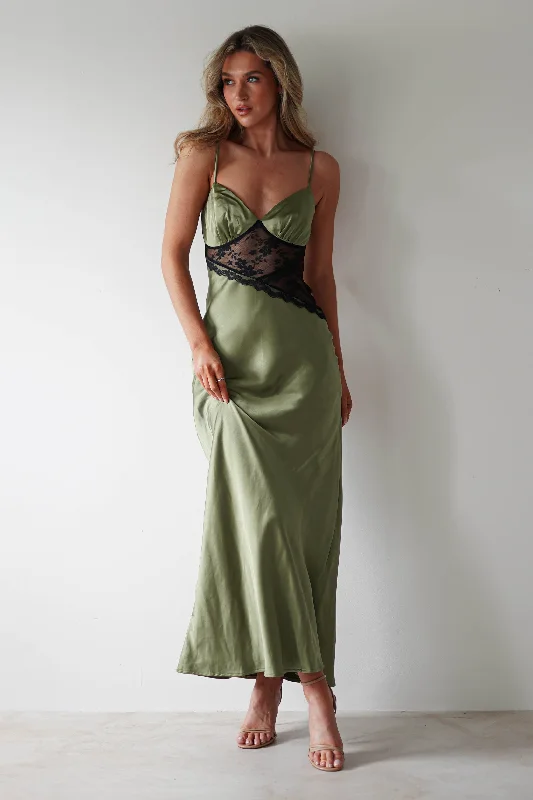 Maxi dresses with patchwork designs for a one - of - a - kind styleFelicity Lace Detail Maxi Dress | Olive Maxi dresses with patchwork designs for a one - of - a - kind styleFelicity Lace Detail Maxi Dress | Olive