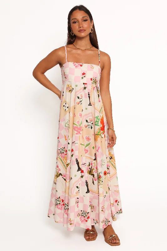 Maxi dresses with a criss - cross back for a flirty and unique detailJaymes Maxi Dress - Floral Maxi dresses with a criss - cross back for a flirty and unique detailJaymes Maxi Dress - Floral