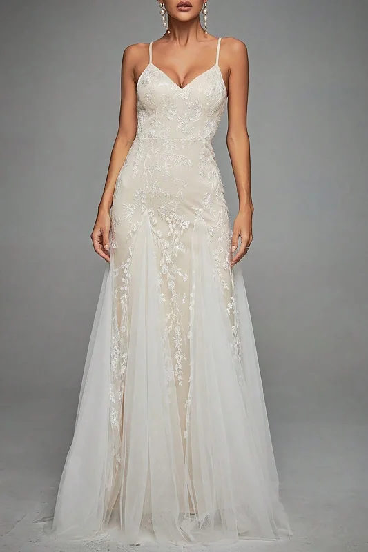 Sequined maxi dresses for formal evening galasLace Slip Maxi Dress
