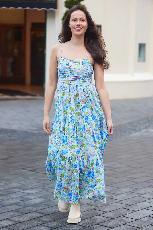Floral print maxi dresses for summer garden partiesMelissa Maxi Dress