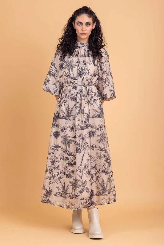 Maxi dresses with a V - neckline for a flattering and elongating shapeMikalea Maxi Dress